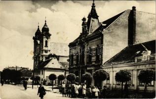 Galánta, utca, templom / street view, church (EB)