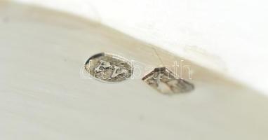 Ezüst(Ag) áttört tálka, jelzett, d: 11 cm, nettó: 38,1 g