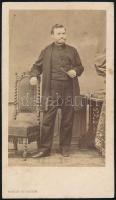 nemes bátori Dr. Sigray Pál előkelő ügyvéd (1839-1925) felesége: Szelke Petronella vizitkártya 7x11 cm