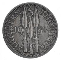 Dél-Rodézia 1932. 3p Ag V. György T:2- Southern Rhodesia 1932. 3 Pence Ag George V C:VF Krause KM#1