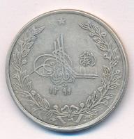 Afganisztán 1920. 2 1/2R Ag T:2-,3 Afghanistan 1920. 2 1/2 Rupees Ag C:VF,F Krause KM#878