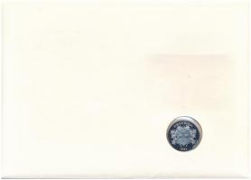 Svájc 1981. "Solothurni Köztársaság" jelzett Ag emlékérem, érmés borítékban, bélyeggel és ...