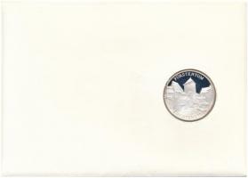 Liechtenstein 1981. "Gutenberg kastély" jelzett Ag emlékérem érmés borítékban, bélyeggel é...