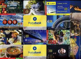 92 db használt magyar telefonkártya dobozban