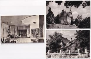 53 db MODERN magyar képeslap az 50-es és 60-as évekből / 53 modern Hungarian postcards from the 50&#...