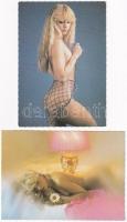 4 db MODERN motívum képeslap: erotikus / 4 modern motive postcards: erotic