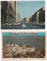 16 db főleg MODERN amerikai és kanadai város képeslap / 16 mostly modern American (USA) and Canadian...