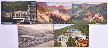 Kb. 170 RÉGI főleg osztrák és német város képeslap jó minőségben / Cca. 170 pre-1945 Austrian and German town-view postcards in good quality