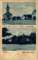 1934 Velence, Római katolikus templom, Szent Vince zárda, Hangya szövetkezet üzlet és saját kiadása (fl)