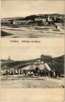 1914 Désakna, Ocna Dejului; sóbánya, Lajos tárna csillékkel. Divald Károly fia / salt mine