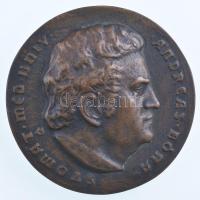 Csúcs Ferenc (1905-1999) DN "Andreas Bóna" egyoldalas Br emlékplakett, peremén "5&quo...