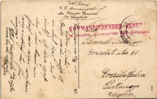 1917 Sarajevo, Residencija Rais-ul-uleme / Emperor's Mosque + "Kommandierender General in ...