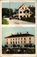 1916 Pragersko, Pragerhof; Osterieja Karl Hrastniks Gasthaus, Personalhaus / inn of Karl Hrastnik, staff house. Verlag Marie Nowak (EB)