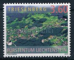 Liechtenstein látképe bélyeg, Liechtenstein view stamp