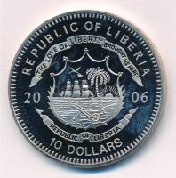 Libéria 2006. 10$ "Szabadság pillanatai - Magyar forradalom 1956" multicolor T:PP ujjlenyo...