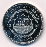 Libéria 2006. 10$ "Szabadság pillanatai - Varsói gettólázadás 1943" multicolor T:PP ujjlen...