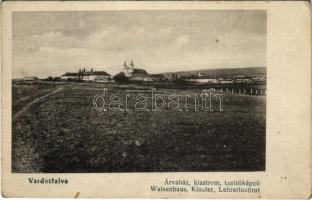 Várdotfalva, Vardotfalau (Csíkszereda, Miercurea Ciuc); Árvaház, klastrom, tanítóképző / Waisenhaus, Kloster, Lehrerinstitut / orphanage, monastery, teachers institute (fa)