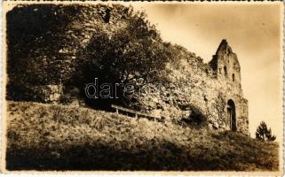 Kisdisznód, Michelsberg, Cisnadioara; Cetatea bisericei Cisnadioara, Sacristia / Kirchenburg Michelsberg, Pfaffenstübchen / vártemplom, sekrestye / castle church, vestry. Fot. E. Fischer (Sibiu)