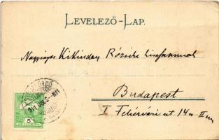 1911 Stószfürdő, Stoósz-fürdő, Kúpele Stós; fedett kuglizó. Wlaszlovits Gusztáv No. 1537. / indoor b...