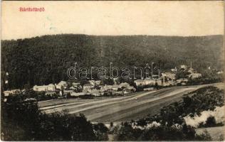 Bártfafürdő, Bardejovské Kúpele, Bardiov, Bardejov; látkép. Deutsch Dezső kiadása / general view + K.u.K. Kavallerie-Verpflegskolonne No. 10.