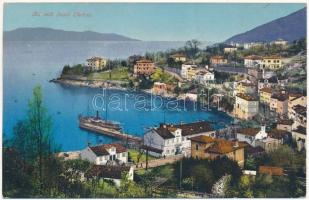 1914 Ika, Ica (Abbazia, Opatija); mit Insel Cherso (ázott / wet damage)