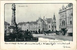 1900 Kecskemét, Kossuth tér (EK)