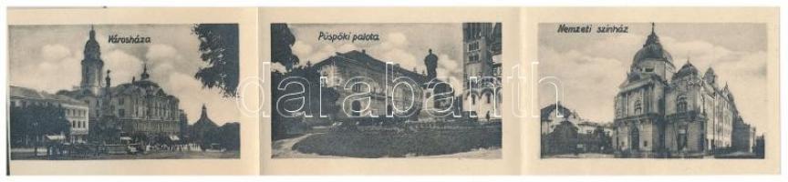 Pécs, Székesegyház. leporellolap 10 képpel