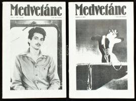 1984 A Medvetánc Elte KISZ társadalomelméleti folyóirat két száma.