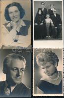 35 db fotó és fotólap klf műtermekből