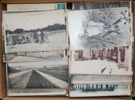 1. VILÁGHÁBORÚS KATONAI / MILITARY 1st WORLD WAR 500 régi motívum képeslap / 500 old thematic postcards