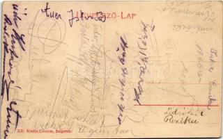 Szigetvár, Zrínyi tér, Katolikus templom, piac, üzletek. W.L. (?) 2631