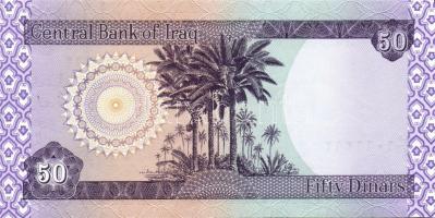 Irak 10klf modern bankjegy T:I