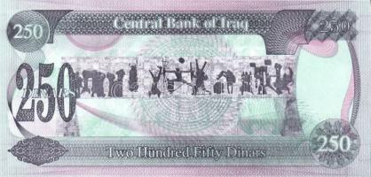 Irak 10klf modern bankjegy T:I