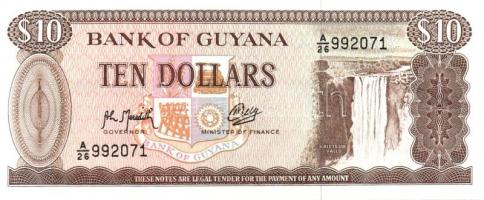 Guyana + Venezuela 3 klf modern bankjegy T:I