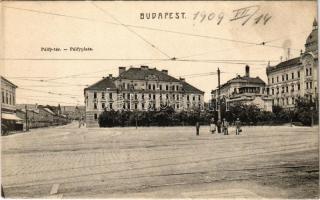 1909 Budapest II. Pálffy tér (Bem József tér), Gróf Radetzky katonai laktanya / Graef Radetzky Pionnier Kaserne