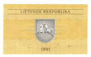 Balti Államok / Észtország, Lettország, Litvánia 10 klf modern bankjegy T:I