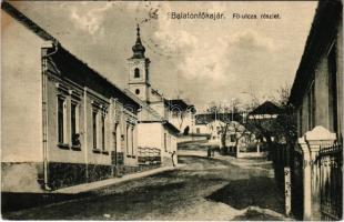 1927 Balatonfőkajár, Fő utca, templom