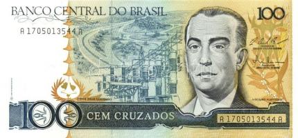 Brazília 18 klf modern bankjegy T:I