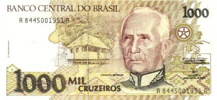 Brazília 18 klf modern bankjegy T:I