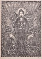 De heilige Vlam. Het sprookje van Stefan Pártos. Rotterdam, 1927. Kiadói egészvászon kötésben, jó ál...