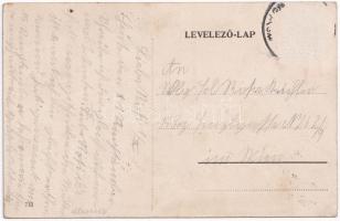 Zselíz, Zeliezovce; utca, takarékpénztár, halmai Mór üzlete / street, shop, savings bank (Rb)