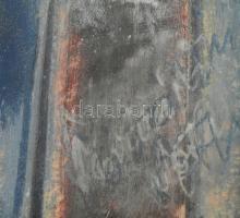 Tóvári Tóth István (1909-2004): Piguale. Olaj, farost, jelzett, 60x80 cm, üvegezett keretben