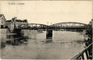 1912 Lugos, Lugoj; Vashíd. Auspitz Adolf kiadása / bridge (r)