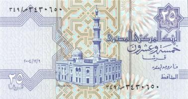 Egyiptom 8 klf modern bankjegy T:I