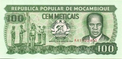 Mozambik 1967-1991. 8 klf bankjegy T:I