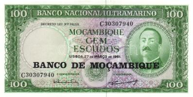 Mozambik 1967-1991. 8 klf bankjegy T:I