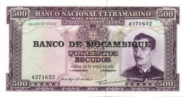 Mozambik 1967-1991. 8 klf bankjegy T:I