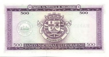 Mozambik 1967-1991. 8 klf bankjegy T:I