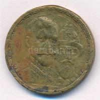 Orosz Birodalom 1913. A Romanov-dinasztia uralkodásának 300. évfordulója bronz kitüntetés fül és mellszalag nélkül (28mm) T:3  Russian Empire 1913. 300th Anniversary of the Romanov Dynasty bronze decoration without ear and ribbon (28mm) C:F