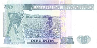 Peru 1985-1988. 7 klf bankjegy T:I